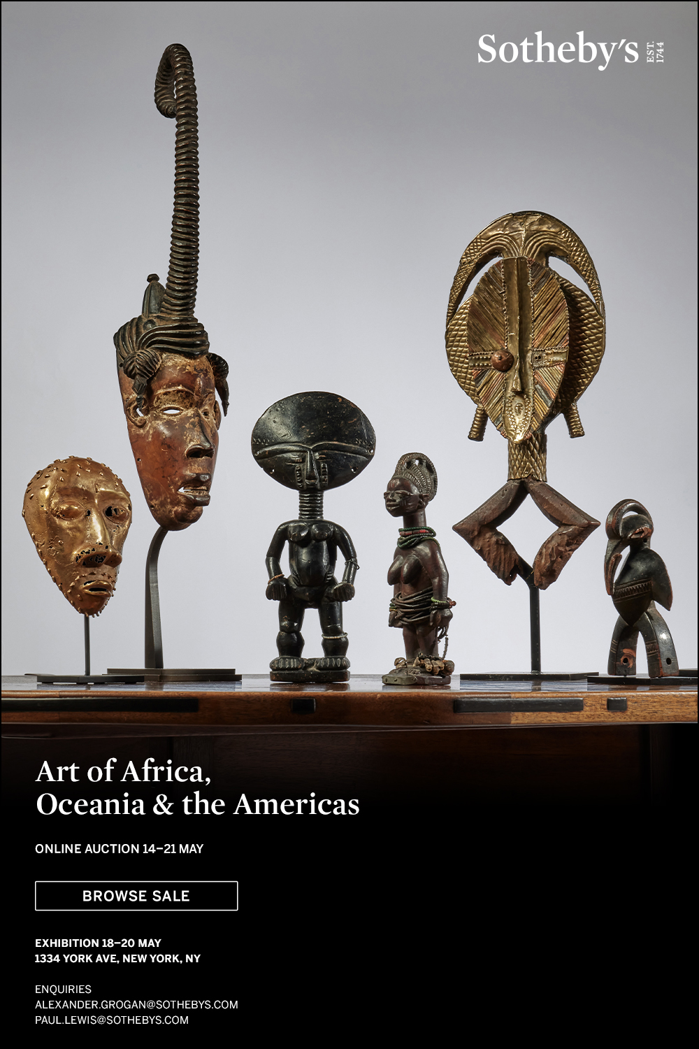 Sotheby's NY - Art of Africa, Oceania, and the Americas